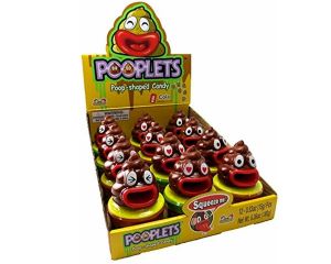 Kidsmania .53 oz. Pooplets | Poop Shaped Candy - 12 / Box