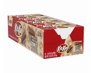 Kit Kat Chocolate Frosted Donut 1.5 oz. Candy Bars - 24 / Box