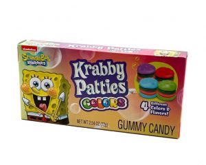 Frankford Krabby Patty Colors Gummy Candy Boxes - 12 / Case