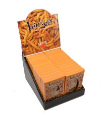 Larvet Cheddar Cheese Worm Snacks - 24 / Box