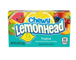 Chewy Lemonheads Tropical Mix - 24 / Box