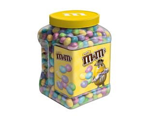 M&M's ® Peanut Chocolate Easter Candy 62 oz. Jar - 1 Unit