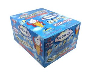 Marpo "Yum - Yum" Marshmallow Candy Cones  - 24 / Box