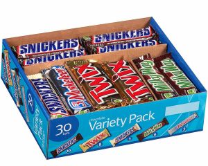 Full Size Chocolate Mars Variety Pack - 30 / Box