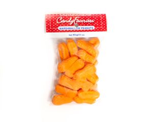 Unwrapped Marshmallow Peanuts Peg Bags - 6 / Box
