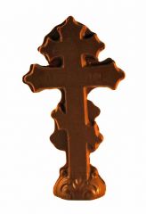 Byzantine Chocolate Cross - 1 Unit