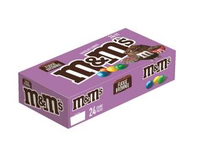 M&M’s Fudge Brownie 1.35 oz. Bags - 24 / Box