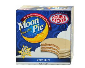 Chattanooga Vanilla 2.75 oz. Double Decker Moon Pies - 12 / Box