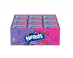 Nerds Grape and Strawberry 1.65 oz. Box  -  36 / Box
