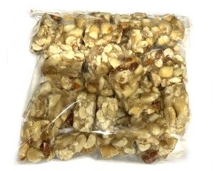 Hand-Packed Peanut Cluster Squares 8 oz. Bags - 6 / Box