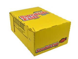 Swedish Fish Soft & Chewy Candy 3.1 Ounce Box  - 12 / Case