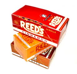 Reed's Hard Candy Rolls Assortment | Butterscotch, Cinnamon & Root Beer - 72 / Case