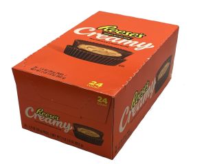 Reese's Creamy 1.4 oz. Milk Chocolate & Peanut Butter Cups - 24 / Box