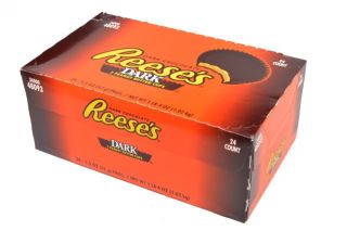 Reese's Dark Chocolate Peanut Butter Cups - 24 / Box