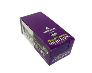 Regal Crown Sour Grape Rolls |Net Weight 1.01 oz.  – 24/ Box