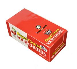 Regal Crown Sour Cherry Hard Candy - 24 / Box