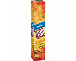 Slim Jim Mild Smoked .97 oz. Snack Sticks - 24 / Box