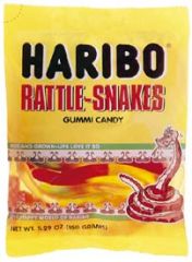 Haribo Gummi Rattle-snakes - 12 / Box