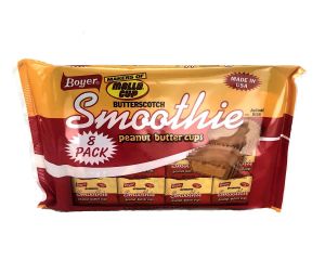Smoothie Butterscotch Peanut Butter Bite Size Cups | 8 Packs | 36 Per Case