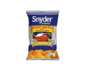 Snyder of Berlin Honey Bar-B-Q Potato Chips 1 oz. Bags - 72 / Case