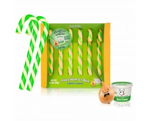 Sour Cream and Onion Candy Canes 6 Count Tray - 1 Unit
