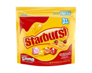 Original Starburst Fruit Chews  50 oz.Party Size Bag - 1 Unit