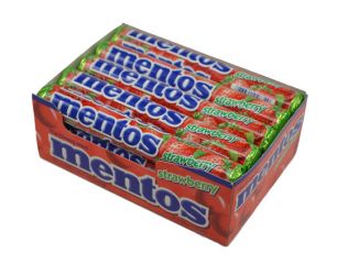 Mentos Strawberry - 15 / Box