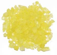 Yellow Lemon Rock Candy Crystals - 5 lb.