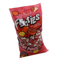 Tootsie Frooties Fruit Punch Flavored Chewy Candy  - 360 / Bag