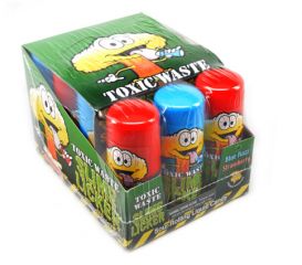 Toxic Waste Slime Lickers Soft Rolling Liquid Candy - 12 / Box
