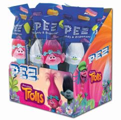 Trolls Pez Dispensers - 12 / Box