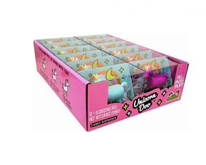 Kidsmania Unicorn Doo .32 oz. Candy Dispensers - 12 / Box