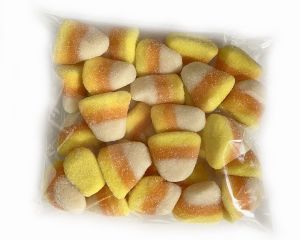 Hand-Packed Gummi Candy Corn Flat Bags - 6 / Box