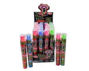 Viper Blast Sour Liquid Candy 1.35 oz. Spray - 24 / Box