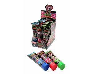 Viper Venom Sour Liquid 4.23 oz. Squeeze Candy is super sour and packs a real bite with every taste! No antidote is needed! 