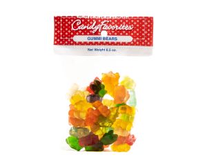 Gummi Bears 6.5 Ounce Peg Bags - 6 / Box