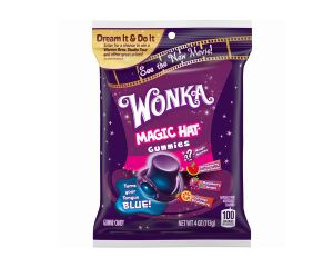 Wonka Magic Hat Gummies 4 oz. Bags - 12 / Box