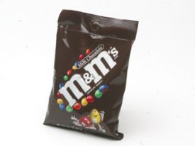 M&M's Peanut Chocolate Candy, 5.3 Ounces Per Pack - 12 Per Case