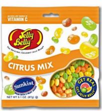 Did you know that each bag of Jelly Belly Sunkist Citrus Mix has five different flavors infused with Vitamin C making them a delicious and healthy snack!