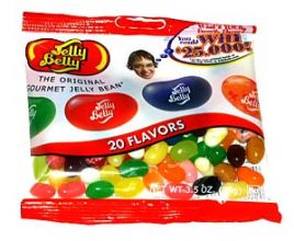 Jelly Belly Jelly Beans 20 Flavor Assortment 3.5 oz. Bag - 12 / Case