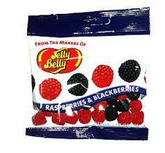 Jelly Belly Raspberries & Blackberries Bags - 12 / Case