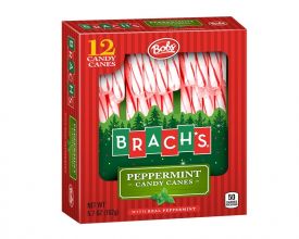 Brach's Medium Size Peppermint Candy Canes - 12 / Box