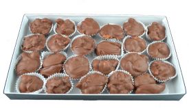 Assorted Chocolate Nut Clusters 1 Pound Box