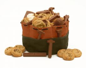 Chocolate and Cookie Filled Bungie Bag - 1 Unit