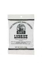 Claeys Licorice Old Fashioned Hard Candies 6 oz. Bags - 6 / Bags