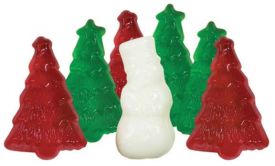 Gummi Snowmen and Trees - 4.5 lb.