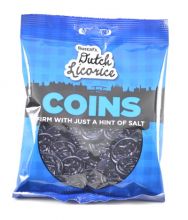 Gustaf's Traditional Black Licorice Coins Bags - 12 / Box