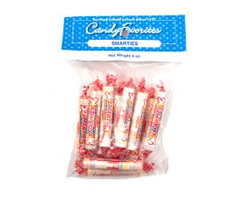 Smarties Candy Roll wafers 4 oz. Peg Bags - 6 / Box