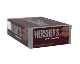 Hershey's Milk Chocolate Bar | Net Weight 1.55 oz  - 36 / Box