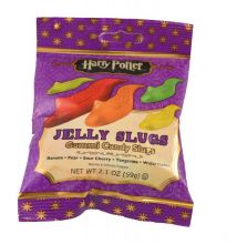 Harry Potter Jelly Slugs come in five delicious flavors -- Banana, Pear, Sour Cherry, Tangerine and Watermelon